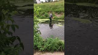 Рыбалка в артемовских лугах на карася