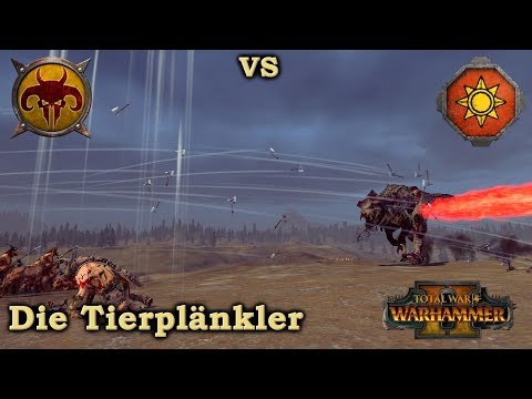 Vorhutungors - Tiermenschen vs Echsenmenschen - Total War: Warhammer 2 Deutsch