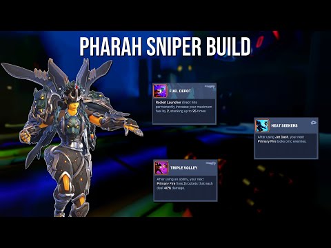 Pharah Is INSANE With Lock-On Rockets! | Sniper Build | Overwatch 2 Stadium #overwatchstadium #ow2