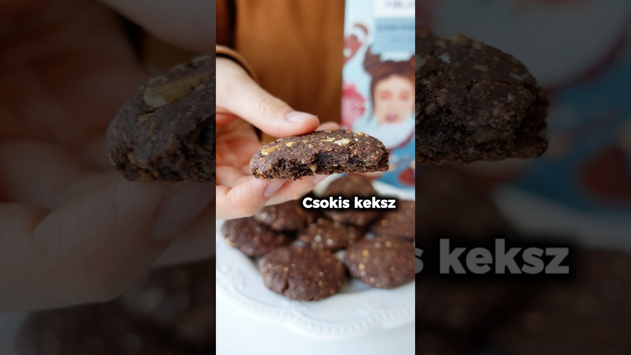 Vegán Csokis keksz 
