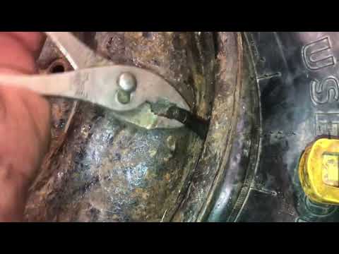 Part of a video titled installing a “valve stem” WITHOUT special equipment - YouTube