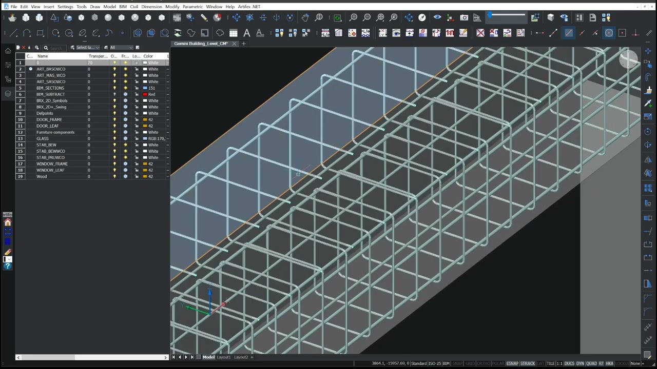 3D  Übersicht durch Isolieren