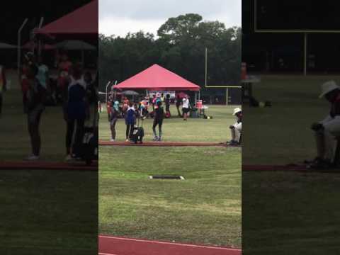 11-12 year old girls 400 meter dash