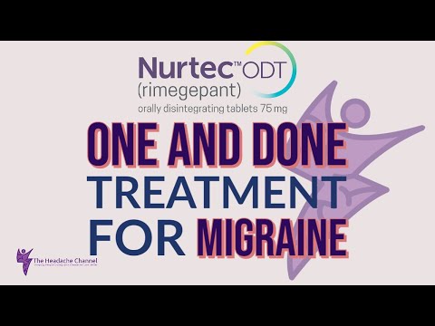 Nurtec ODT Unboxing (rimegepant): One Pill Can CRUSH Your Migraine