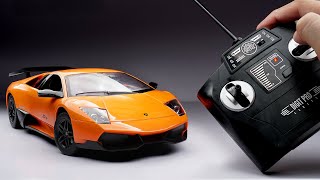 Unboxing of Lamborghini Murciélago SVJ RC Car