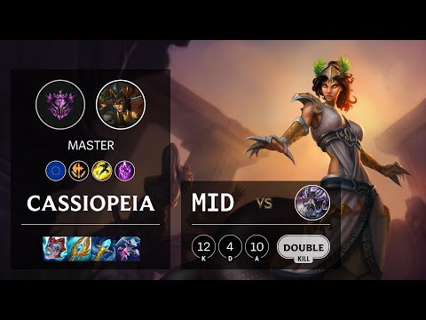 Cassiopeia Mid vs Kassadin - EUW Master Patch 10.25b