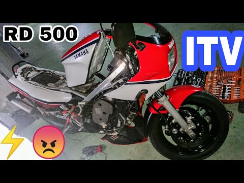 ITV 😔🕵️♂️ PROBLEMAS YAMAHA RD 500🚀 A desmontar.. 😡
