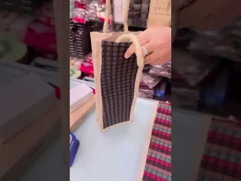 Water Bottle Jute Bag