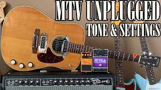 Video thumbnail for Nirvana MTV Unplugged in New York Guitar Tone | Amp & Pedal Settings by NirvanaGuitars