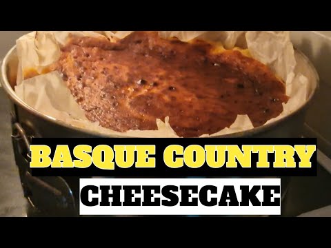 BASQUE COUNTRY CHEESECAKE || TARTA DE QUESO || AWAIS BROTHERS