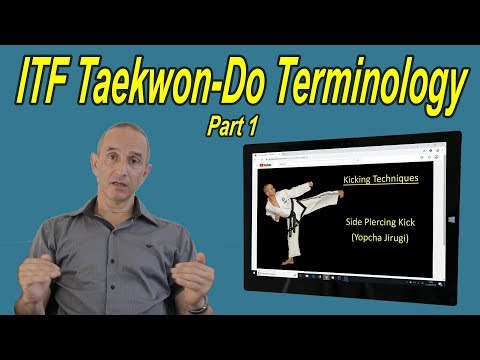 ITF Taekwon-Do Terminology - Part 1