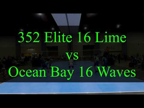 352 Elite 16 Lime vs Ocean Bay 16 Waves