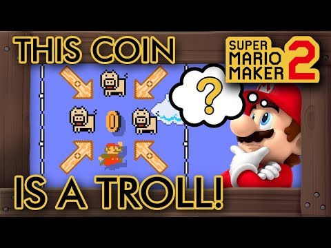 Super Mario Maker 2 - This Coin Is A Shameless Troll!