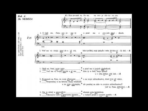 LS II, str. 85 - Rozpomeň sa, Pane, na svoje zľutovanie; Ž25