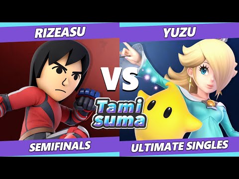 TAMISUMA 173 Semifinals - Rizeasu (Robin, Mii Brawler) Vs. Yuzu (Rosalina) Smash Ultimate SSBU