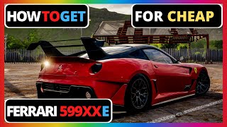 HOW TO GET THE FERRARI 599XX E IN FORZA HORIZON 4!!!!!!!