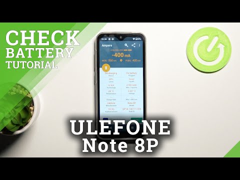 How to Check Battery Health in ULEFONE Note 8P – Find Battery Details by using Ampere App