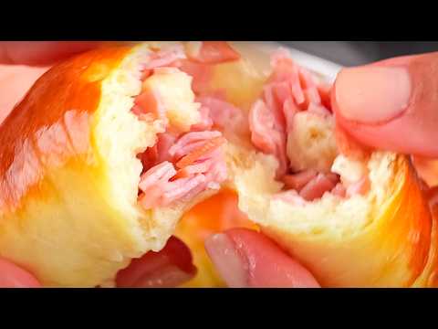 Cómo Hacer Cachitos Venezolanos con Jamón y Tocineta 😍 | Receta Casera Paso a Paso