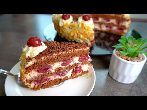 Black Forest cake - the classic among the cakes - famous and delicious 😍