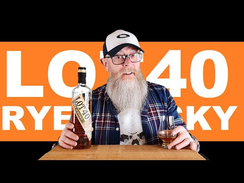 Lot 40 Rye Whisky review #29 with The Whiskey Novice