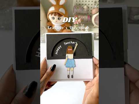 Diy Teacher’s Day card #shorts #teachersdaycraft #teachersday2025 #craftideas  #handmade