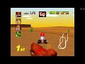 Mario Kart 64 Mushroom Cup 50cc
