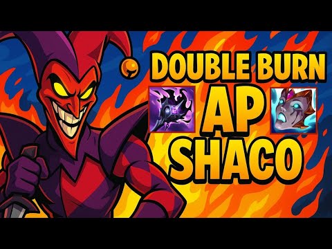 Double Burn AP Shaco - S15 Ranked [League of Legends] Full Gameplay - Infernal Shaco