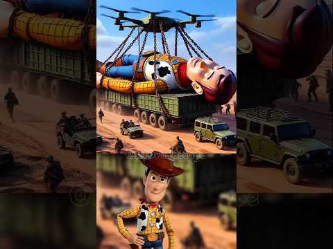 Scary Versions Of Giant Toy Story 3 Characters #horror #creepy #shorts #toystory