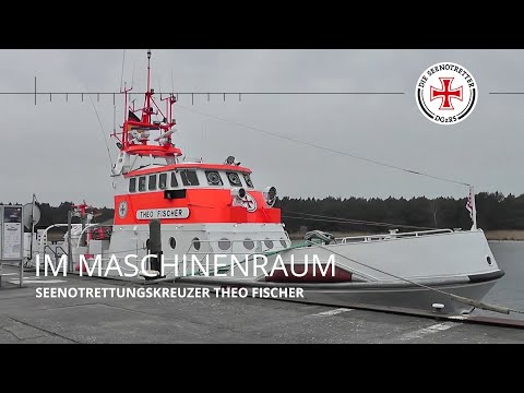 Im Maschinenraum des Seenotrettungskreuzers THEO FISCHER