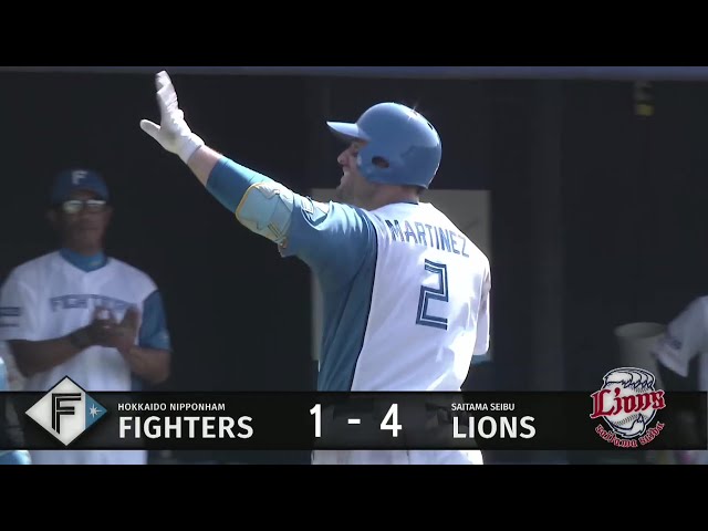 【ファーム】今日は逆方向に特大の一発!! ファイターズ・マルティネスの2試合連続6号ソロ!! 2025年8月26日 北海道日本ハムファイターズ 対 埼玉西武ライオンズ