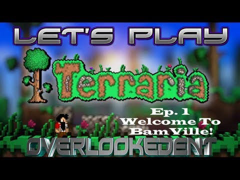 BamVille! Ep.1 "Welcome To BamVille!" - Terraria Xbox 360 - [Let's Play!]
