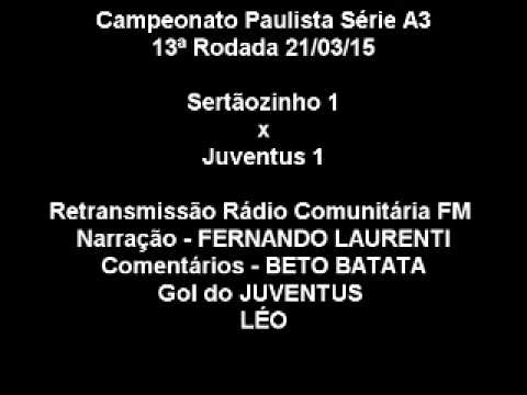 Sertãozinho 1 x 1 Juventus