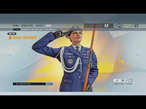 RAINBOW SIX SIEGE EXTRAS - ZOFIA ELITE SET DUCH BOJOWY