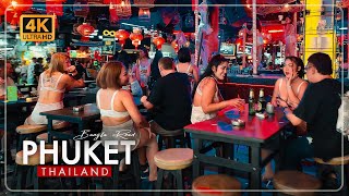 Bangla Road Phuket Nightlife 4K 2025 | Thailand Night Walk