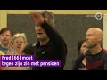 Fred moet met pensioen, maar wil helemaal niet