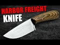 Making A Knife With CHEAP Harbor Freight Tools | Knife Making Basics