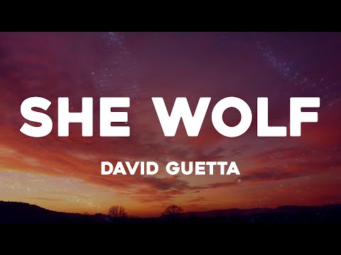 David Guetta - She Wolf (Lyrics)