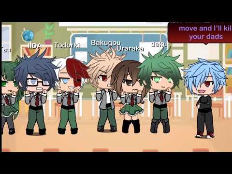~Dont Move Or I’ll kill your dads ~Todorki and deku~