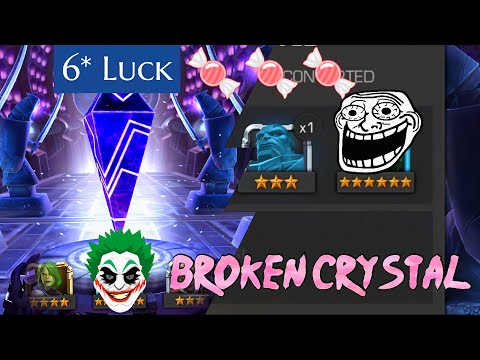 6* Luck Winning Streak 4/4 | Broken Crystal | 6* Luck | 10X Cavalier Candy Crystal