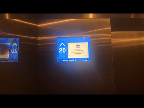 Westinghouse Traction Elevators @ Country Club Tower 1 - Denver, CO.