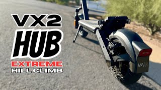 Ninebot Max G3 Competitor? VMAX VX2 Hub Extreme HILL CLIMB Test!
