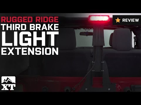 Jeep Wrangler Rugged Ridge Third Brake Light Extension (2007-2017 JK) Review & Install