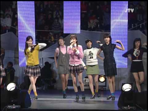 HD SNSD 081101 Kissing you + Baby Baby + Girls Generation @ JTV