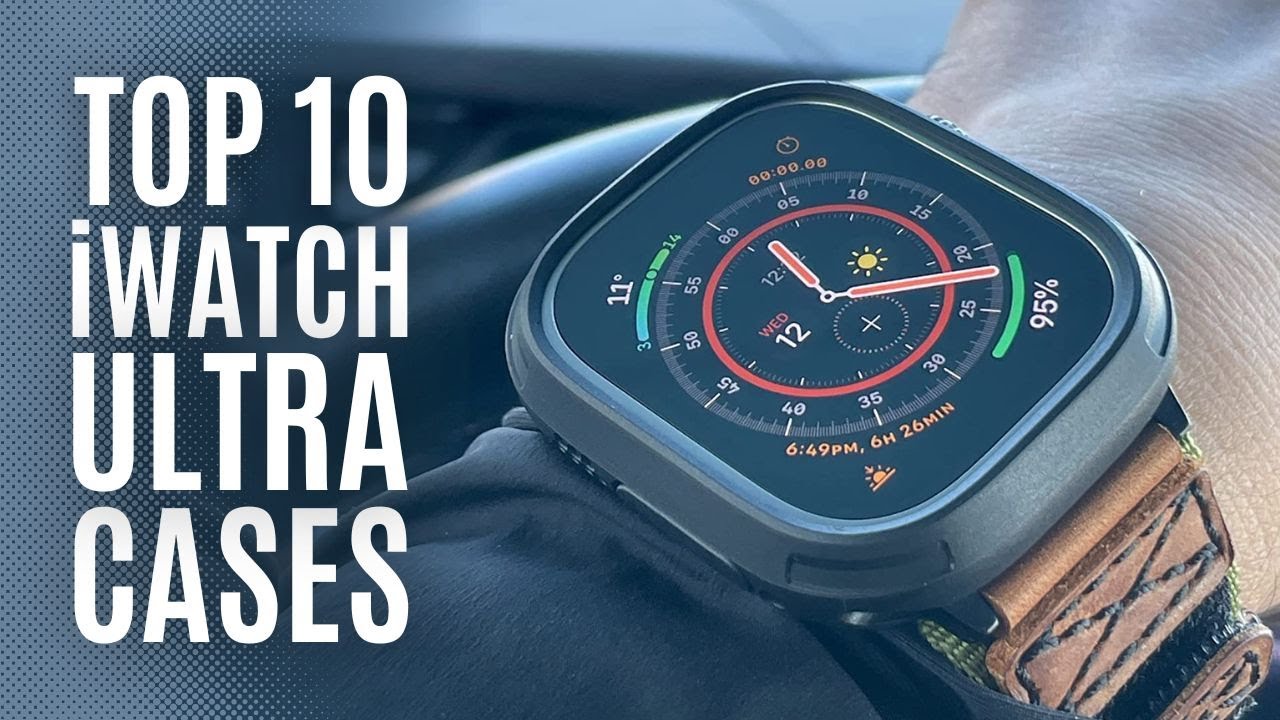 Top 10: Best Apple Watch Ultra Cases of 2022 / iWatch Ultra Band Screen Protector, Bumper Cover 49MM