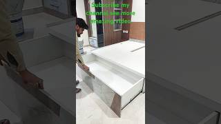 Download lagu KING size DOUBLEBED with front drawer #drawerorganizer #drawer installation mp3