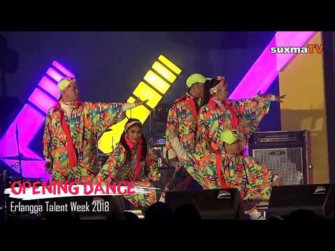 KEMERIAHAN ACARA PEMBUKAAN ACARA ERLANGGA TALENT WEEK 2018