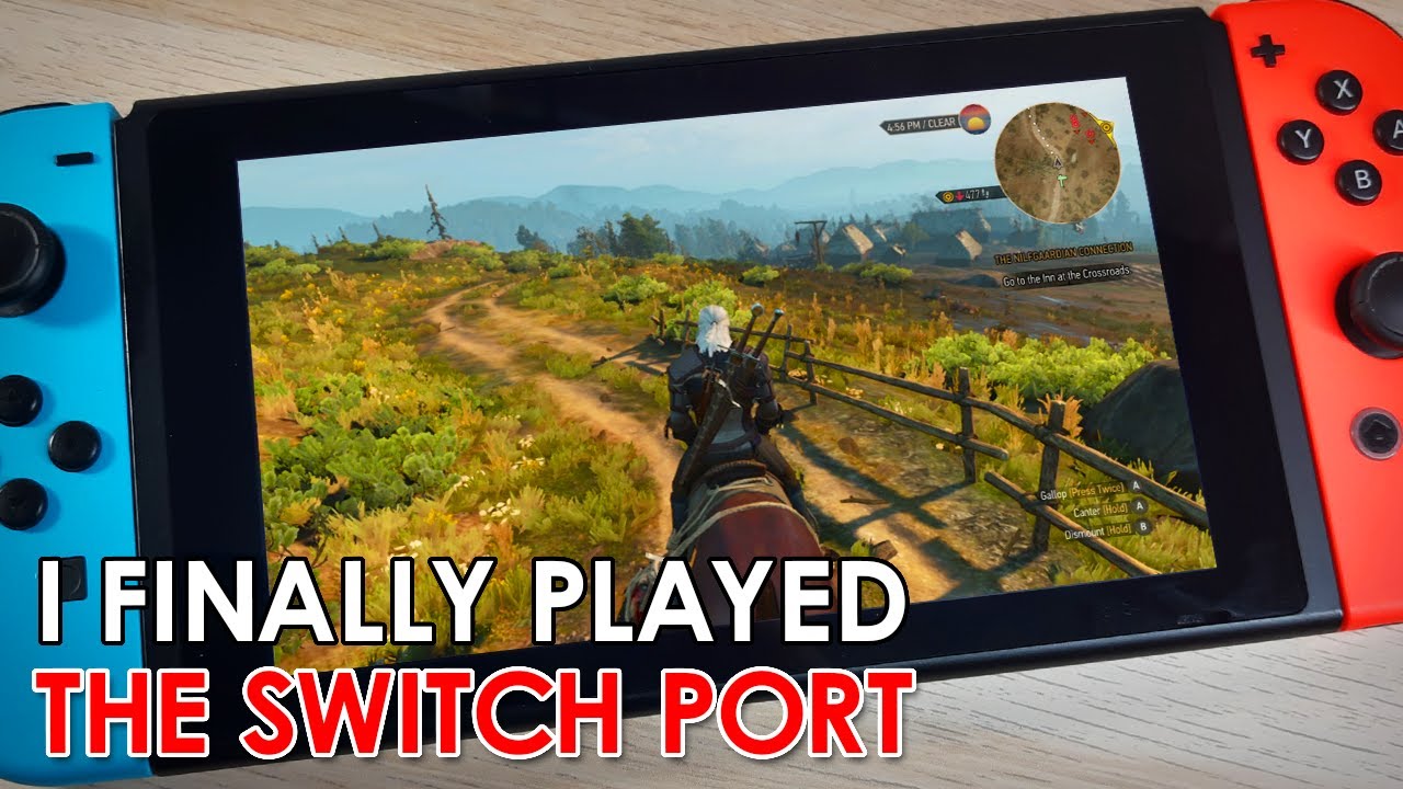 I Finally Played The Witcher 3 on the Nintendo Switch