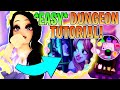 Full DUNGEON BADGE + QUEST GUIDE! How to unlock SECRET REALM Tutorial // Royale High Roblox