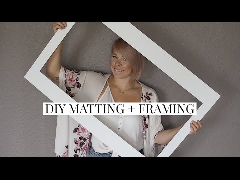 YouTube video about: What size frame for 9x12 print with mat?