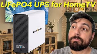 Welcome the Goldenmate 600W Lithium UPS to my home